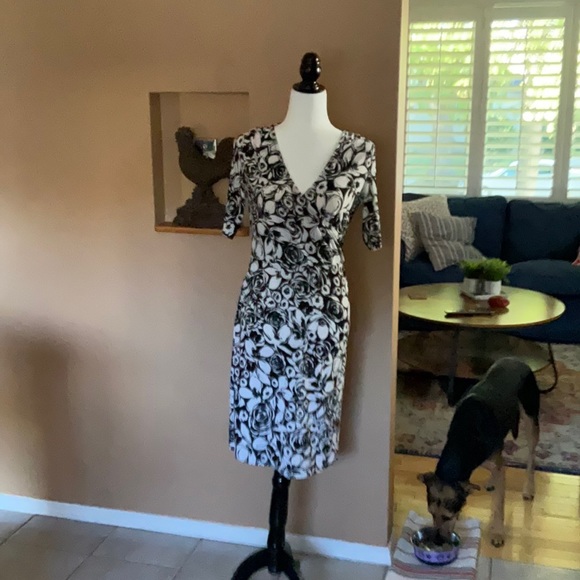 The faux wrap dress and a pic of my Pup Wren❤️ - Picture 2 of 2